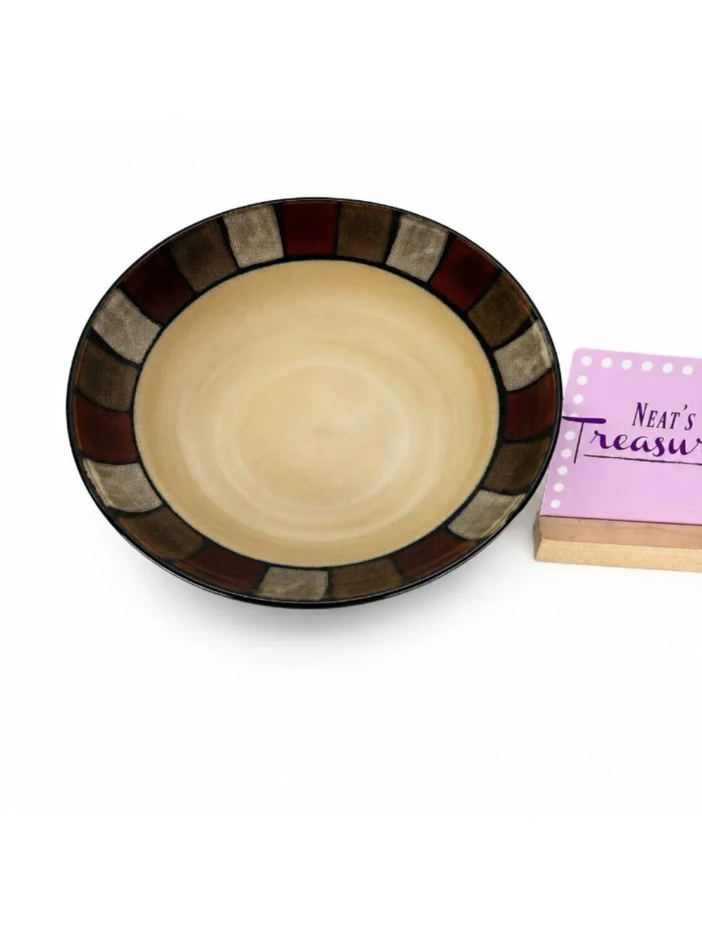Pfaltzgraff TAOS Earth Tone Browns Earthenware 9.5